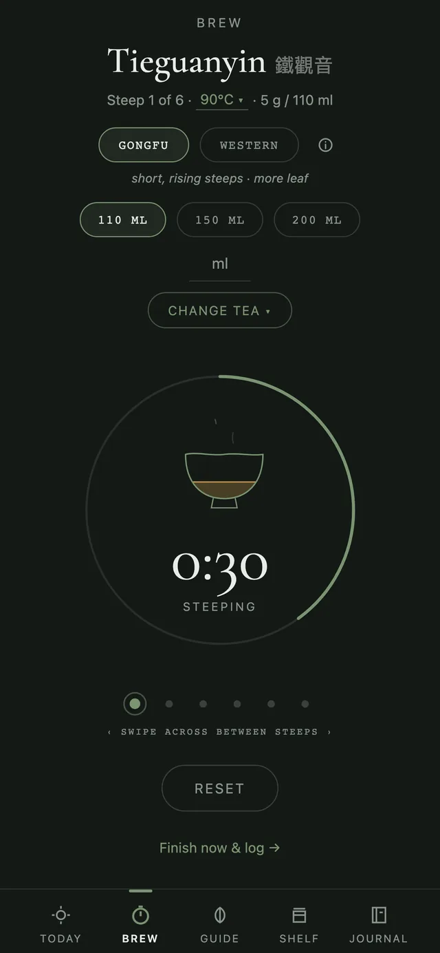 A calm timer for every steep